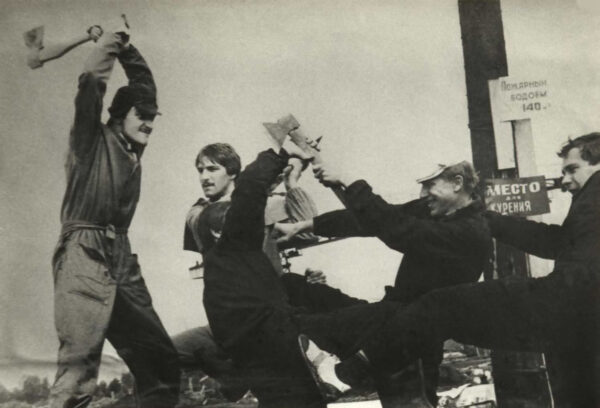 Не рубите, мужики... Ладва, Карелия. Фото из архива Кульчика